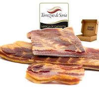 Torreznos de Soria - Envío 24 h - Panceta Semicurada 3 kg - Fácil de preparar. D. O. Soria - Premio Medalla de Oro -Seleccionados por Cosecha Privada (3 kg)