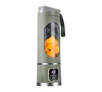 Torribala Licuadora Portátil Exprimidores Eléctricos Mezcladores de Frutas Batidor Recargable por USB Mini Licuadora Exprimidor Personal 12 Cortador 3 Engranajes B