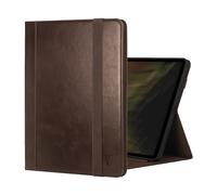 TORRO Funda Compatible con iPad Pro 13” 2025/2024 - Funda de Cuero Premium para iPad Pro 13" M5/ M4 con Función Atril, Conectividad Apple Pencil y Función Wake/Sleep (Marrón Oscuro)