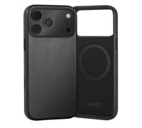 TORRO Funda Compatible con iPhone 17 Pro 6.3" 2025 - Funda Bumper Fina de Cuero Premium, Compatible con MagSafe (Negro)
