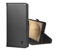 TORRO Funda de Cuero Compatible con Samsung Galaxy S26 Ultra 5G 2026 - Funda de Cuero Premium Tipo Billetera con Soporte y Ranuras para Tarjetas (Negro)