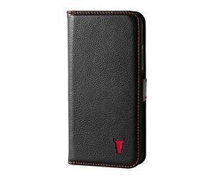 TORRO Funda de Cuero Genuino con Función de Soporte Compatible con Apple iPhone 11 Pro MAX (Negro)