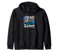 Tórshavn Islas Feroe Souvenir/Torshavn Sudadera con Capucha