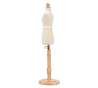 Torso de maniquí de Alta Costura, Modista Profesional con Pines, Patrón Simulado, Formas Femeninas para Exhibición de Ropa