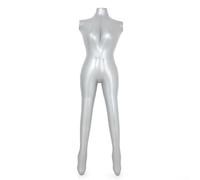 Torso femenino portátil del maniquí para exhibiciones al por menor y ferias, altura 61