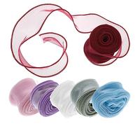 Torta de cinta de papel de embalaje de mariposa, 12 rollos de cinta de lazo for embalaje, cintas de poliéster for flores, cintas for tartas, accesorios for manualidades, manualidades refinadas, uso di