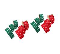 Torta de cinta de papel de embalaje de mariposa, 4 rollos de cinta for el pelo, lazo for el pelo, decoración for fiestas navideñas, manualidades navideñas, cinta for envolver, adornos for el pelo, dec