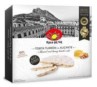 Torta de Turron Alicante Plaza del Piso, en tableta de 150 g