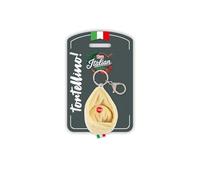 Tortellino Trudi | Peluche Llavero, Idea Regalo, Gadget turistico Made in Italy | 4,5x12x5 cm Medida XS | Italian Icons | Modelo 69267