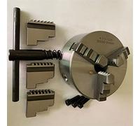 TORTHE CHUCK K11-125 TRES JAW CHUCK CHUCK 125mm Scroll Chuck 5 '' Jaw Chuck con endurecer el acero for el mini torno