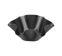 Tortilla Maker - Durable Heat Resistant - Environmental Innocuous Fluted Salad Bowl | for Baking Due to the black carbon steel material, our f