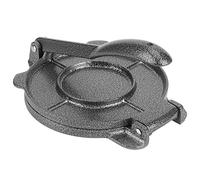 Tortilla Maker, prensa para tortillas de maíz de hierro fundido de alta resistencia, fácil de desmoldar, fácil de limpiar, tratamiento antiadherente, 6.5 pulgadas para hacer tortillas para