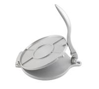 Tortilla Press, Tortilla Maker de Aleación de Aluminio de 20 Cm con Mango Curvo Roti Pressing Tool para Hacer Tortillera Mexicana, Chapati, Comales para Tortilla, Pataconera
