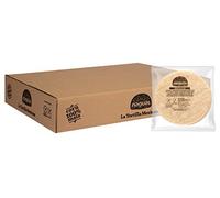 Tortillas de Maíz Mexicanas para Tacos y Fajitas Nagual. Caja de 12 Packs de 20 tortillas (240 unidades), 350 gr/paquete, 12cm, de maíz blanco nixtamalizado. Sin Gluten, apto para veganos y celiacos.