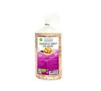 Tortitas de Arroz con Algas Premium (Pack de 2 x 100g) - Snack Ligero, Crujiente y Natural - 200g Total - Sin Gluten, Vegano y Bajo en Calorías - Ideal para Dietas, Fitness y Entre Horas