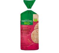 Tortitas de Arroz Integral 100% Orgánicas (Triplo) - Aperitivo Saludable sin Gluten de Grano Entero - Sustituto del Pan - Pack de 3 Paquetes de 100 g