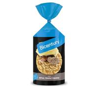 Tortitas de maíz sabor setas, trufa y queso Bicentury bolsa 124 g
