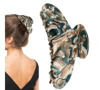 Tortoise Claw Hair Clip, Cellulose Acetate Jaw Clip, Non Slip French Style Hairpin, Strong Hold Barrette for Secure and Stylish Women’s Hairstyling 4.1 Inch