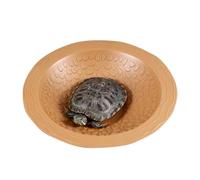 Tortoise Food Dish, Reptile Feeding Dish, Anfibian Water Bowl, Bearded Dragon Container with Shallow and Accessible Design for Serving Meals Or Water to Pets, 1 pieza