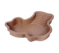 Tortoise Pool, Tortoise Water Food Dish Reptile Bath,11.22x10.43x1.69 Inches Basking Terrace with Ramp, Aquarium Decor Feeding Supplies for Frogs, Lizards, Bearded Dragon, Snakes