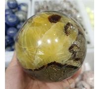 Tortoise Shell Stone Ball Crystal Ornament Ornaments (Size : 500-550g)