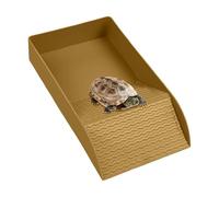Tortoise Soaking Tray - Basking Tray for Reptile with Ramp - Bearded Dragon Bathing Bowl | Turtle Bearded Dragon Lizard Gecko Snake Habitat Enclosure Terrarium Aquarium