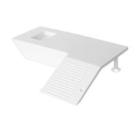 Tortoise Terrace - Durable Floating platformm for Small Reptiles | Adjustable Turtle Ramp with Food Bowl, Non toxec Material Basking Spot for Frogs, Lizards, and Amphibians, Aquarium Habitat Accessory