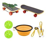 Tortoise Treat Ball, Turtle Feeder Ball, Training Skateboard Turtle Toys, Feeding Balls Tortoise Toy, Turtle Skateboard Accessories, Interactive Turtle Toy, Multi-Functional Pet Toys for Turtles