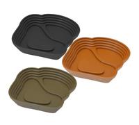 Tortoise Water Bowl, Anti-Slip Turtle Bathing Pool, Aquarium Ornament, Durable Tortoise Accessories and Reptile Water Dish, Ideal for Gecko, Snake and Bearded Dragon Bath