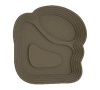Tortoise Water Bowl, Anti-Slip Turtle Bathing Pool, Aquarium Ornament, Multi-Purpose Snake Dish, 8.66x8.07x0.98 Inches Water Dish For Bearded Dragons, Geckos, and Turtles