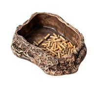 Tortoise Water Dish - Anti Tip Small Terrarium Decor, Stable Reptile