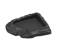 Tortoise Water Dish, Reptile Bath Basin, Space-Saving Double-Purpose Design, Sturdy Easy to Clean for Turtle, Snake, Bearded Dragon, Gecko, Aquarium, Terrarium, Habitat Use