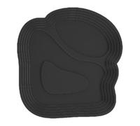 Tortoise Water Dish, Reptile Food Bowl with Ramp, (8.66x8.07x0.98 inches) Natural-Look Turtle Feeder, Durable Snake Water Dish, Multi-Purpose Aquarium Ornament for Gecko