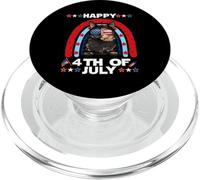 Tortoiseshell Cat Happy 4th of July Patriotic American Cats PopSockets PopGrip para MagSafe