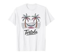 Tortola, Islas Vírgenes Británicas Hamaca y Diversión en Camiseta
