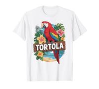 Tortola, Islas Vírgenes Británicas Parrot and Beach Fun Camiseta