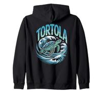 Tortola, Islas Vírgenes Británicas Tortuga y Diversión Sudadera con Capucha