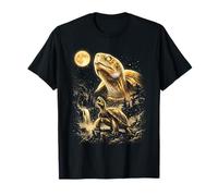 Tortuga Aullando a la Luna Meme Camiseta