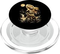 Tortuga Aullando a la Luna Meme PopSockets PopGrip para MagSafe