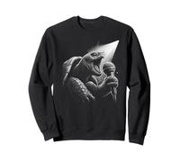 Tortuga cantando vocalista cantante amante de los reptiles Sudadera
