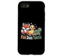 Tortuga de pato zorro, diseño de animales Carcasa para iPhone SE (2020) / 7 / 8