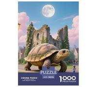 Tortuga de Roca Que Lleva la Ciudad 1000 Piezas Impresionante Puzzle Y Niños A Partir De 12 Años Puzzle Inteligencia Juguete Regalo Creativo para La Relajación Diversión Educativo para Niños Y ADU