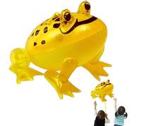 Tortuga inflable, de tortuga, globo sapo luminoso que rebota, de animales de la selva de dibujos animados, infantiles divertidas, decoraciones para