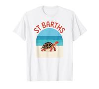 Tortuga Linda de St Barths, Divertidas Vacaciones en la Playa del Caribe Camiseta