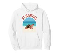 Tortuga Linda de St Barths, Divertidas Vacaciones en la Playa del Caribe Sudadera con Capucha