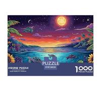 Tortuga Marina 1000 Piece Jigsaw Puzzle For Adults Family Challenge Toys Stress Relief Puzzle Exercise The Memory of The Brain for Family DecoRataions 38x26cm/1000pcs