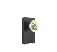 Tortuga marina con plantas oceánicas que fluyen fauna marina PopSockets PopWallet para MagSafe