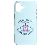 Tortuga Marina de la Isla de Peanut Carcasa para iPhone 16 Plus