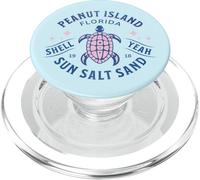 Tortuga Marina de la Isla de Peanut PopSockets PopGrip para MagSafe