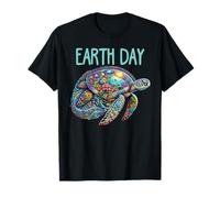 Tortuga Marina Día de la Tierra Salvar Lindo Planeta Camiseta